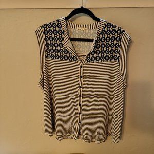 Pleione Button Tank (2X)